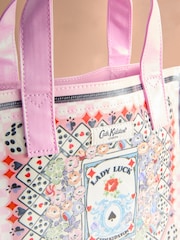 Cath Kidston Lady Luck Small Coated Book Bag - Image 4 of 5