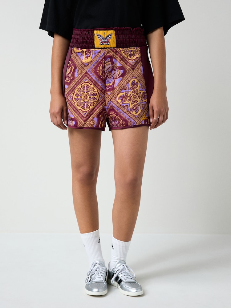 adidas Red x Farm Premium Loose Shorts - Image 1 of 5