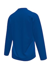 Nike Blue Brand Blast Logo Long Sleeve Hydroguard Rash Vest - Image 2 of 3