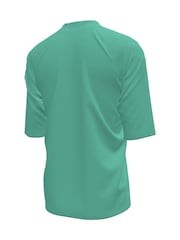 Nike Blue Sun Safe Hydroguard Short Sleeve Rash Vest - Image 1 of 3