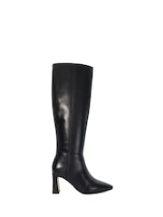 Dune London Black Startler Knee High Boots - Image 2 of 6