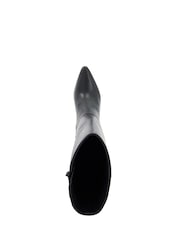 Dune London Black Startler Knee High Boots - Image 5 of 6