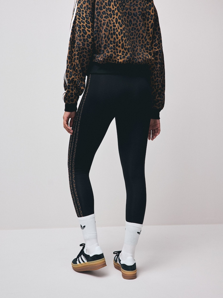adidas Originals Leopard 3-Stripes Leggings - Imagem 2 de 4