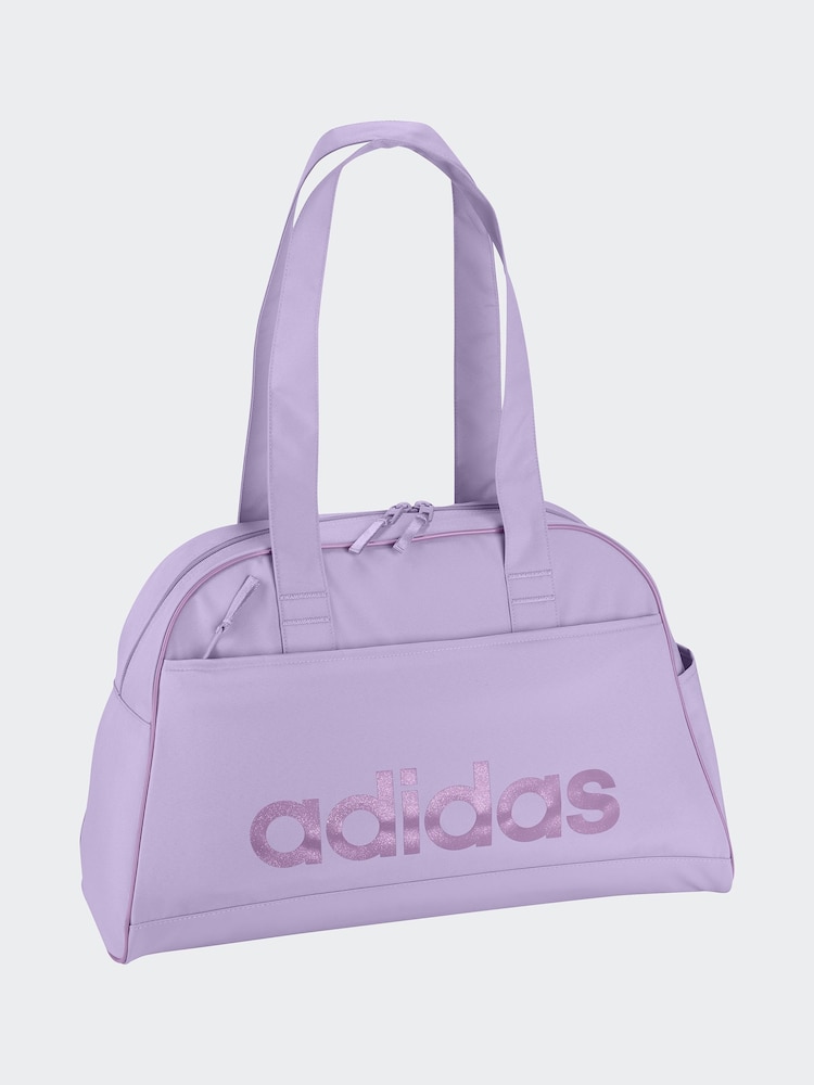 adidas Purple Linear Essentials Bowling Bag - Image 1 of 1