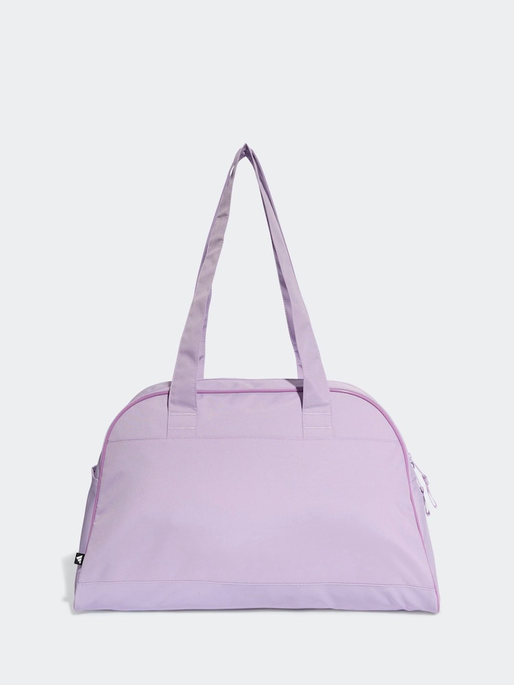 adidas Purple Linear Essentials Bowling Bag - Image 2 of 5