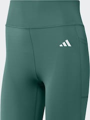 adidas Green Opt Ess St 1/1  Leggings - Image 6 of 7