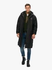 Superdry Black Logo Changing Robe - Image 4 of 9