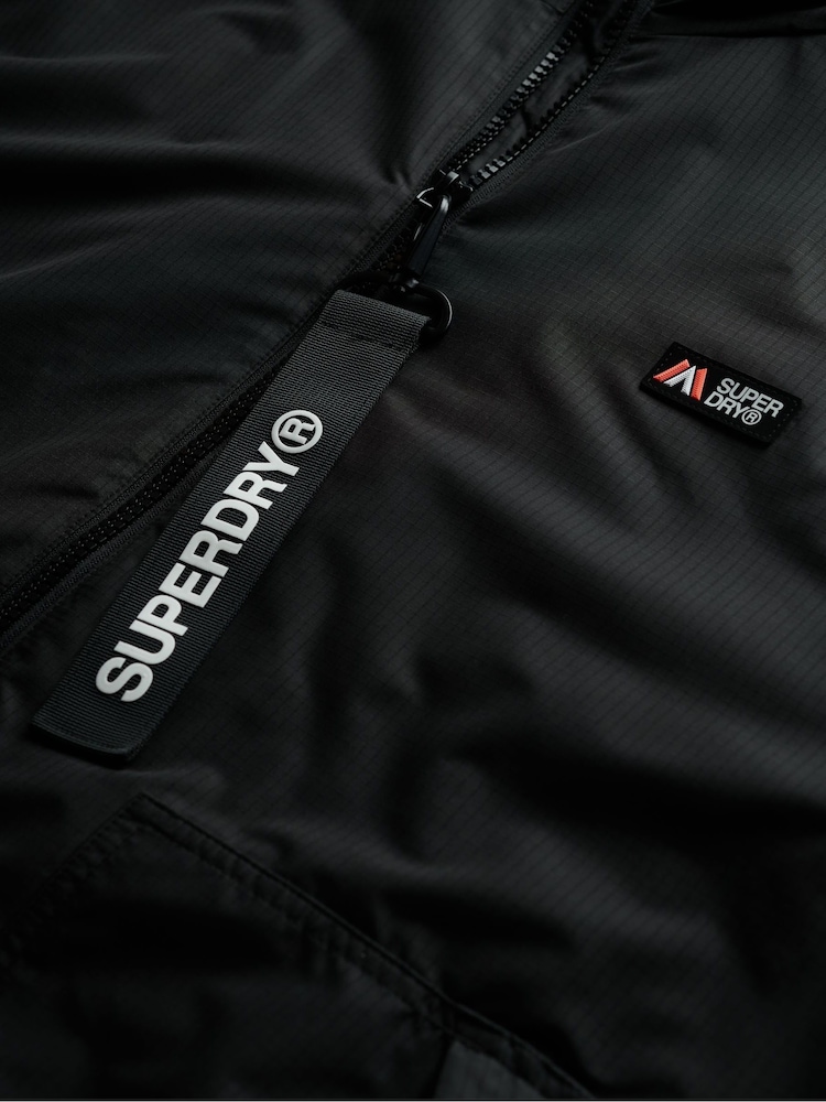 Superdry Black Logo Changing Robe - Image 9 of 9