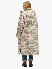 Superdry Pink Windbreaker Logo Changing Robe - Image 2 of 7