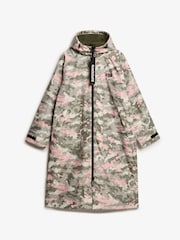 Superdry Pink Windbreaker Logo Changing Robe - Image 7 of 7
