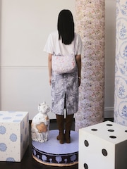 Cath Kidston Purple Cats and Mouse Foldaway Cross-Body Bag - Image 2 of 6