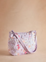 Cath Kidston Purple Cats and Mouse Foldaway Cross-Body Bag - Image 3 of 6