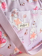 Cath Kidston Purple Cats and Mouse Foldaway Cross-Body Bag - Image 5 of 6