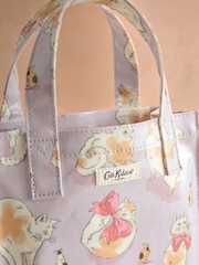 Cath Kidston Pink Cat and Mouse Print Small Coated Book Bag - Image 4 of 5