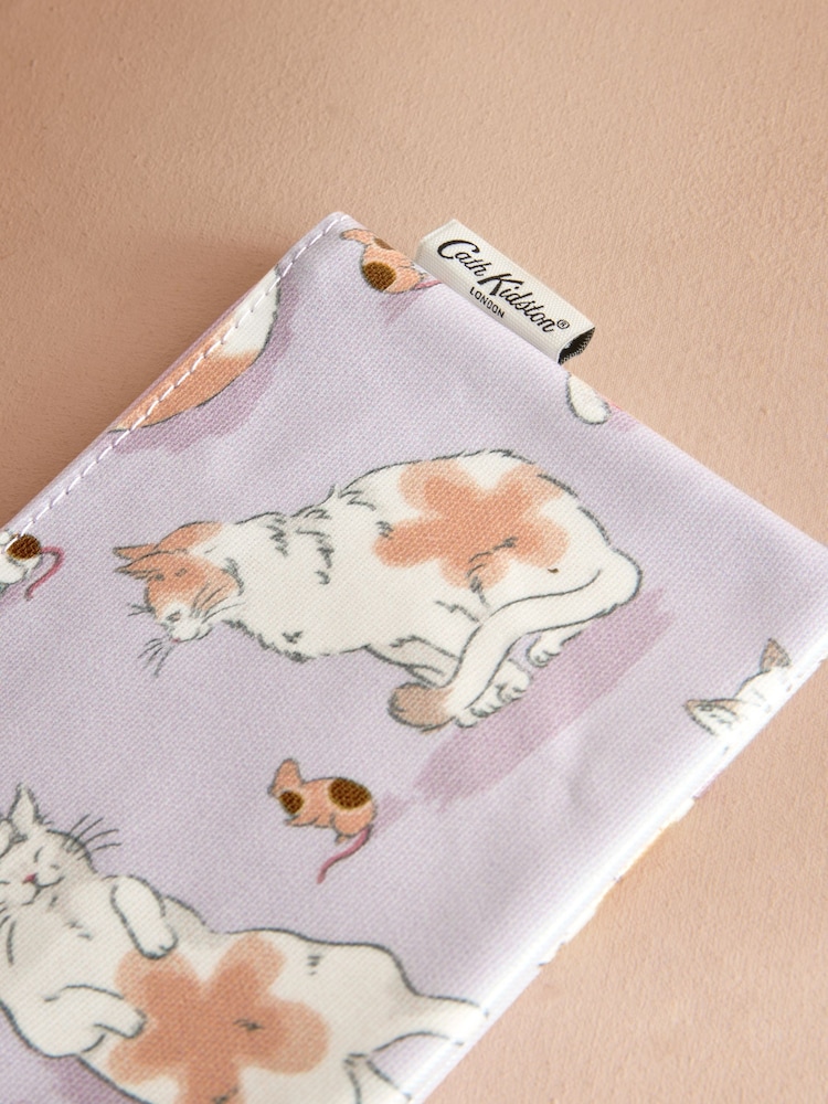 Cath Kidston Pink Cat and Mouse Zip-Up Purse - Image 2 of 3