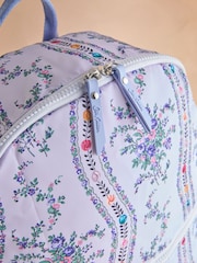Cath Kidston Blue Archive Marble Foldaway Backpack - Image 3 of 4