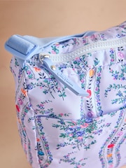 Cath Kidston Blue Archive Marble Foldaway Cross-Body Bag - Image 2 of 4