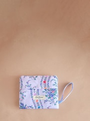 Cath Kidston Blue Archive Marble Foldaway Tote Bag - Image 4 of 4