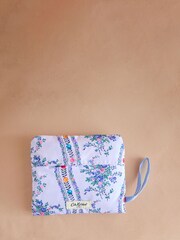Cath Kidston Blue Archive Marble Large Foldaway Tote Bag - Image 4 of 4