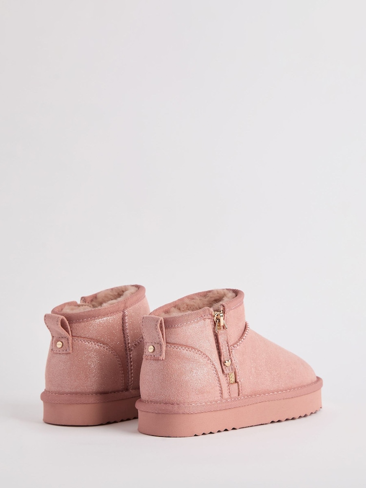 Lipsy Flatform-Mule-Stiefel mit seitlichem Reißverschluss - Bild 2 von 4 Lipsy Flatform-Mule-Stiefel mit seitlichem Reißverschluss - Bild 2 von 4