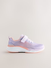 Morado - Elastic Lace-Up School Trainers - Imagen 2 de 5