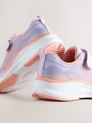 Morado - Elastic Lace-Up School Trainers - Imagen 3 de 5