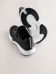 Negro - Elastic Lace-Up School Trainers - Imagen 6 de 6