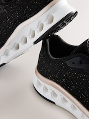 Negro - Elastic Lace-Up School Trainers - Imagen 5 de 5