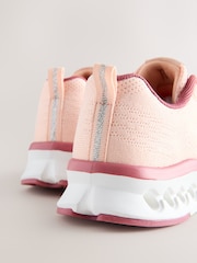 Pink Elastic Lace-Up Trainers - Image 5 of 5