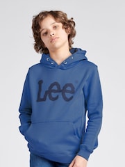 Lee Blue Wobbly Graphic OTH Hoodie - Image 1 of 4