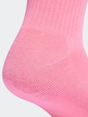 adidas Originals Blue Trefoil Crew Socks 6 Pack - Image 4 of 4