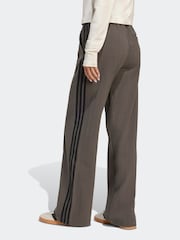 adidas Originals Brown Tailored 3-Stripes Trousers - Image 2 of 6