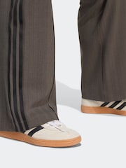 adidas Originals Brown Tailored 3-Stripes Trousers - Image 5 of 6