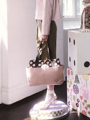 Cath Kidston Posey Spot Boxy Cord Tote Bag - Image 1 of 7