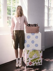 Cath Kidston Posey Spot Boxy Cord Tote Bag - Image 4 of 7