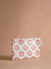 Cath Kidston Ecru Posey Zip-Up Purse - Image 1 of 3