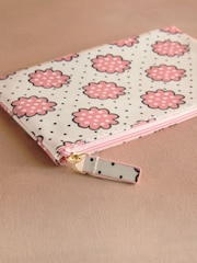 Cath Kidston Ecru Posey Zip-Up Purse - Image 3 of 3