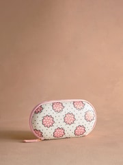 Cath Kidston Ecru Posey Spot Glasses Case Purse - Image 1 of 3