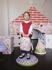 Cath Kidston Pink Unicorn Medium Kids Backpack - Image 2 of 7