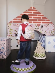 Cath Kidston Pink Unicorn Mini Backpack - Image 1 of 5