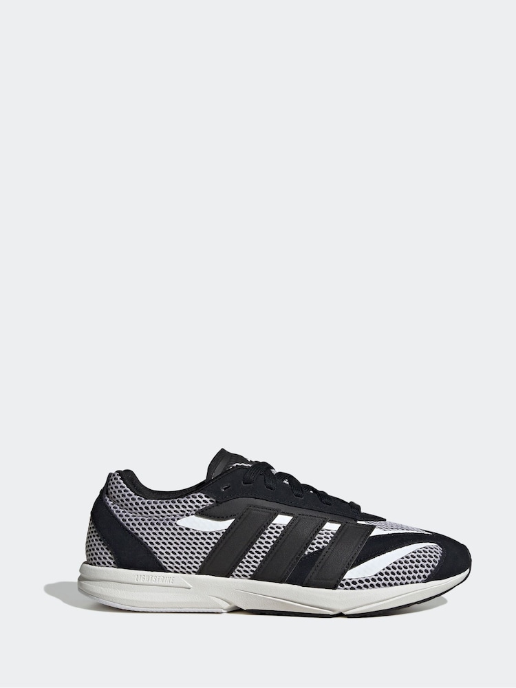adidas White Lightblaze Trainers - Image 2 of 9