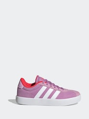 adidas Purple VL Court 3.0 Trainers - Image 1 of 9