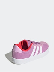 adidas Purple VL Court 3.0 Trainers - Image 4 of 9