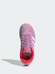 adidas Purple VL Court 3.0 Trainers - Image 5 of 9