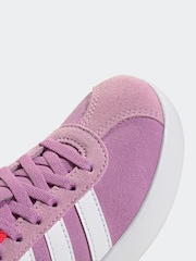 adidas Purple VL Court 3.0 Trainers - Image 8 of 9
