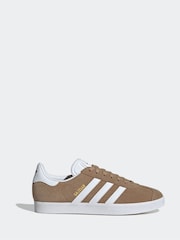 adidas Originals Gold Gazelle Trainers - Image 1 of 9