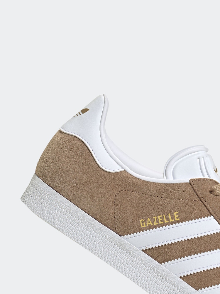 adidas Originals Gold Gazelle Trainers - Image 10 of 10