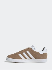 adidas Originals Gold Gazelle Trainers - Image 2 of 9