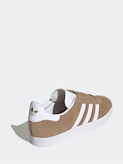 adidas Originals Gold Gazelle Trainers - Image 6 of 9