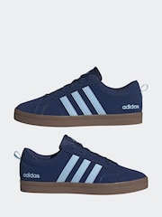 adidas Blue VS Pace Trainers - Image 5 of 9